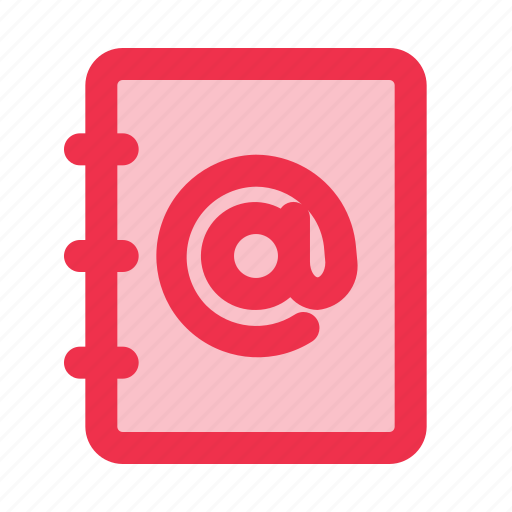 Phone, book, address, number, contact, organizer, communications icon - Download on Iconfinder
