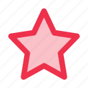 star, favorite, rate, favourite, gold, highlights, ui, interface