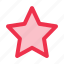 star, favorite, rate, favourite, gold, highlights, ui, interface 
