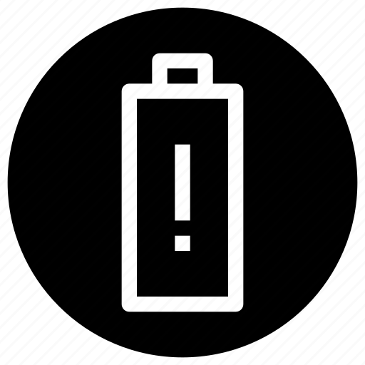 Allert, battery, essential, menu icon - Download on Iconfinder