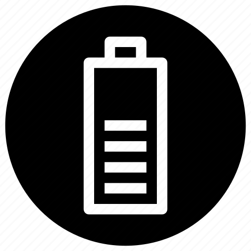 Battery, essential, half, menu icon - Download on Iconfinder