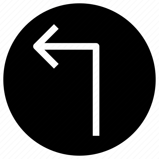 Arrow, essential, left, menu, turn icon - Download on Iconfinder