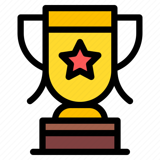 Champion, trophy, winner, reward, star icon - Download on Iconfinder