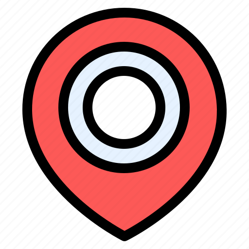 Gps, location, pin, map, marker icon - Download on Iconfinder