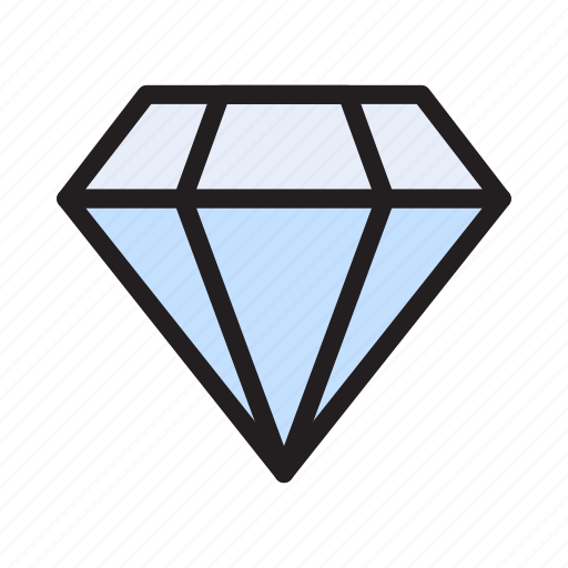 Diamond, gem, premium, quality, ruby icon - Download on Iconfinder