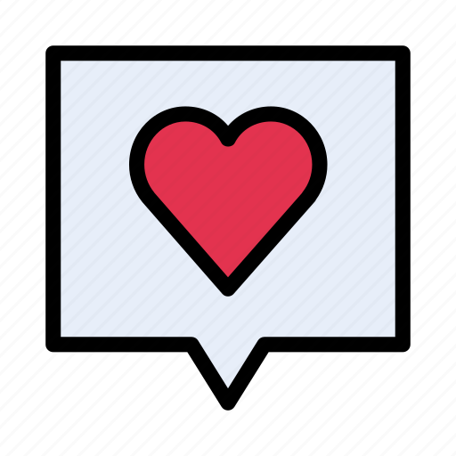 Favorite, heart, likes, notification, react icon - Download on Iconfinder