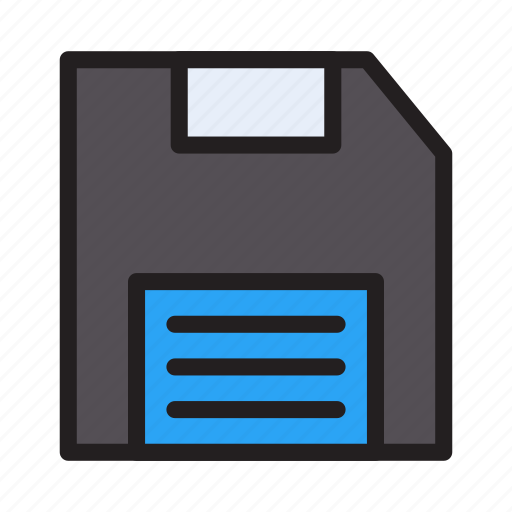 Chip, diskette, floppy, memory, save icon - Download on Iconfinder