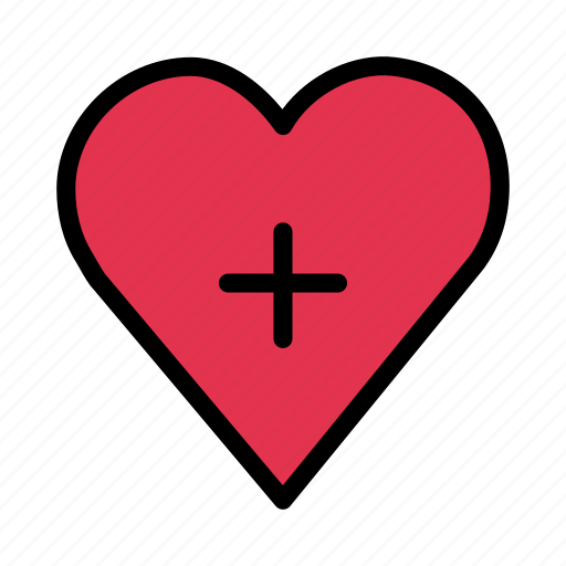 Health, heart, life, medical, plus icon - Download on Iconfinder