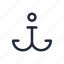 essential, anchor, ship, boat, nautical, cruise 