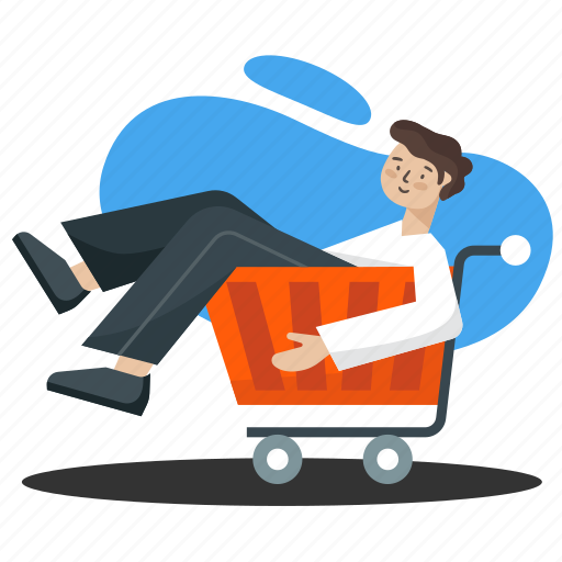 Shopping, ecommerce, cart, trolley, buy, basket, sale illustration - Download on Iconfinder