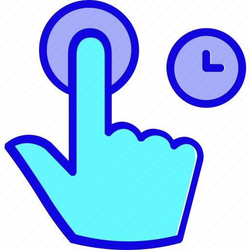 Click, finger, gesture, hand, switch, tap, wait icon - Download on Iconfinder