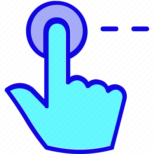 Click, finger, gesture, hand, right, shift, tap icon - Download on Iconfinder