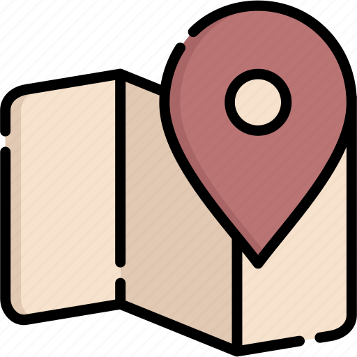 Map, essentials, basic, ui, app, location icon - Download on Iconfinder