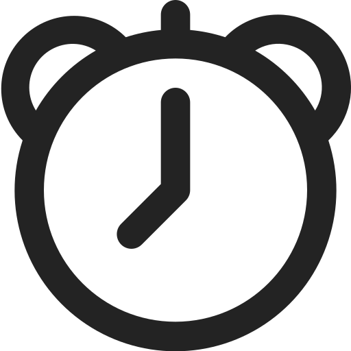 Timer, time, clock, alarm, bell icon - Free download
