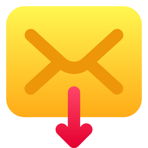 Receive, mail, letter, email, envelope icon - Free download