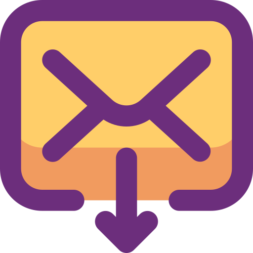 Receive, mail, email, letter, envelope icon - Free download