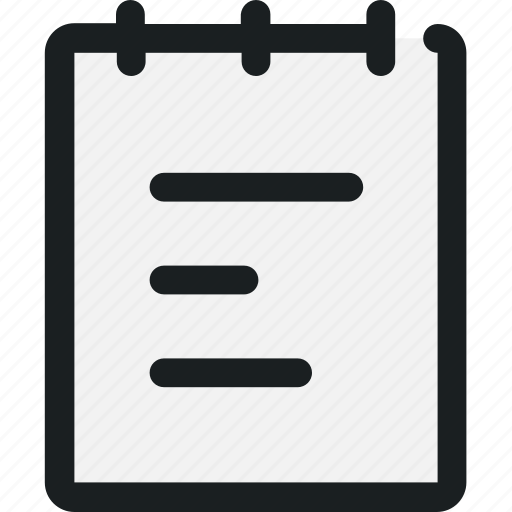 Note, writting, paper, text, memo icon - Download on Iconfinder