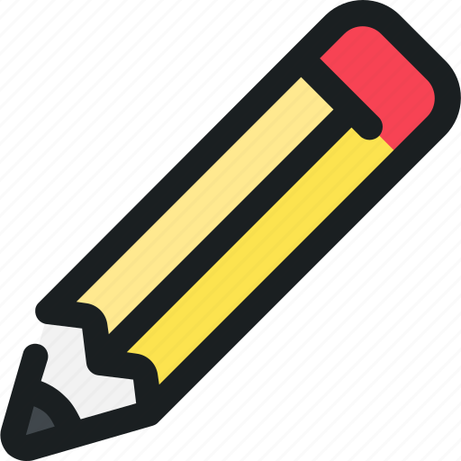 Pencil, write, edit, stationery, draw icon - Download on Iconfinder