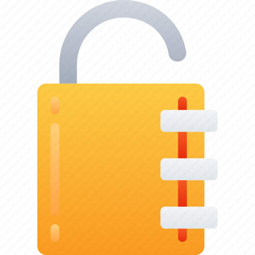 Lock, protected, secure, unlock essentials icon - Download on Iconfinder