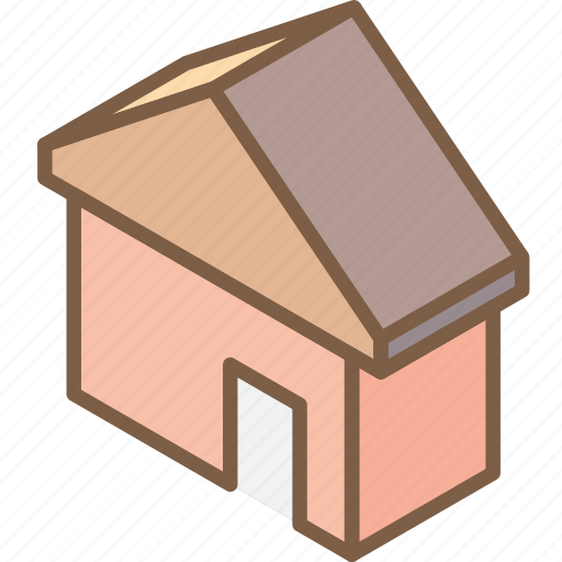 Essentials, home, iso, isometric icon - Download on Iconfinder