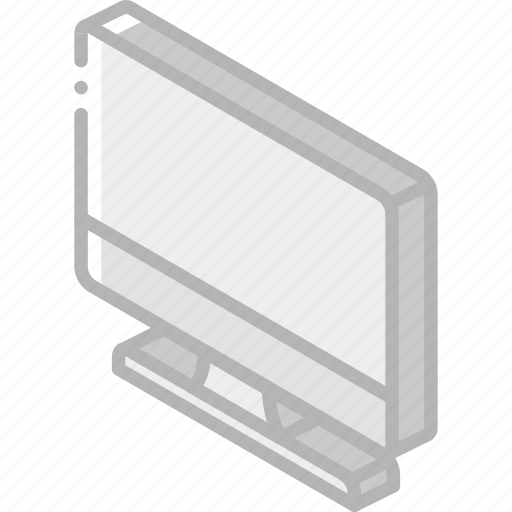 Computer, essentials, iso, isometric icon - Download on Iconfinder