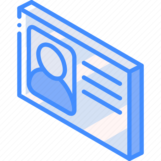 Essentials, id, iso, isometric icon - Download on Iconfinder