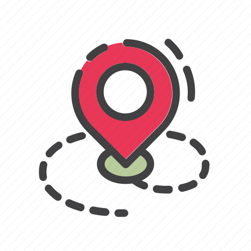 Geo tag, gps, location, navigation, direction, map, pin icon - Download on Iconfinder