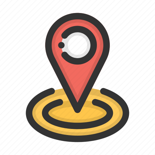 Pin, location, map, navigation, gps, direction, marker icon - Download on Iconfinder