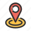 pin, location, map, navigation, gps, direction, marker, pointer, point 