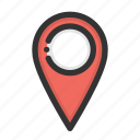 pin, location, map, navigation, gps, direction, marker, pointer, point