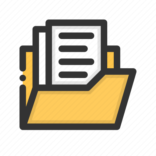 File, document, folder, data, storage, archive icon - Download on Iconfinder