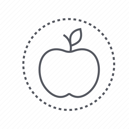 Apple, fruit, harvest, red icon - Download on Iconfinder