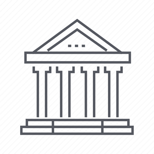 Architecture, bank, building, temple icon - Download on Iconfinder