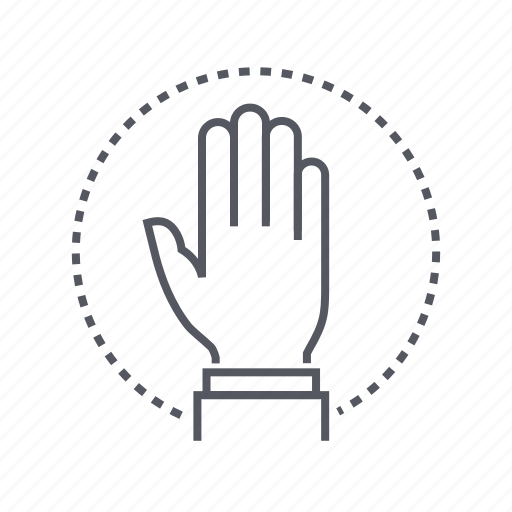 Attention, hand, question, up icon - Download on Iconfinder