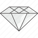diamond, gem, jewel