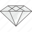 diamond, gem, jewel 