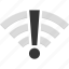 wifi, disconnected, error, network, signal, wireless 
