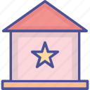favorite house, home, real estate, villa, star on home