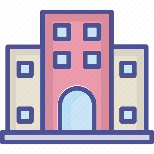 Flats, real estate, apartments, shopping center icon - Download on Iconfinder
