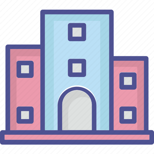 Apartments, building, city building, flats, trade center, flats building icon - Download on Iconfinder