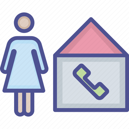Call center, consulting, phone, female, phone center, phone shop, call shop icon - Download on Iconfinder