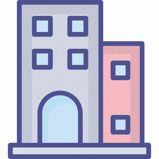 Flats, real estate, apartments, shopping center icon - Download on Iconfinder