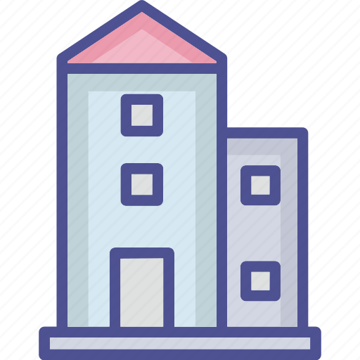 Apartments, building, city building, flats, editable icon - Download on Iconfinder