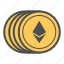 coin, coins, crytocurrency, ethereum 