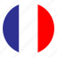 country, europe, flag, france, round, color, nation 