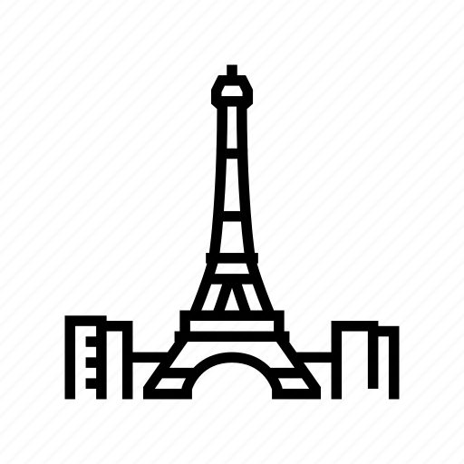 Eiffel, tower, europe, monument, construction, parthenon, louvre icon - Download on Iconfinder