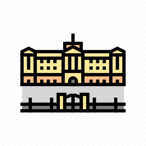 Buckingham, palace, europe, monument, construction, eiffel icon - Download on Iconfinder