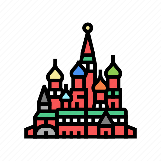 Saint, basil, cathedral, europe, monument, construction icon - Download on Iconfinder