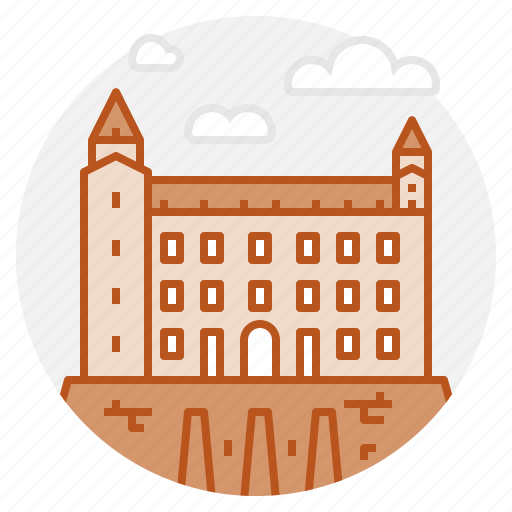 Bratislava, castle, slovakia, fortress icon - Download on Iconfinder