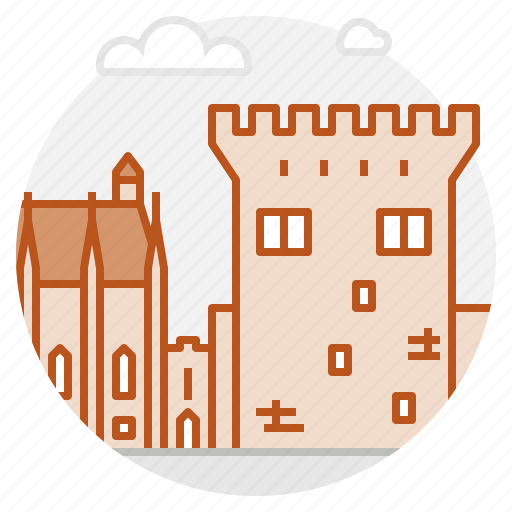 Dublin, norman, tower, ireland icon - Download on Iconfinder